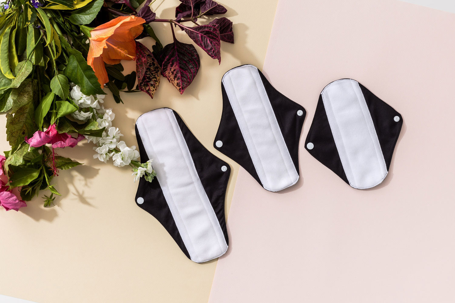 cloth sanitary pads by little lamb nappies