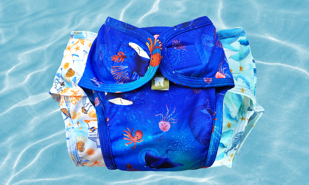 NEW! Prints added to LittleLamb's Swimming Nappy range