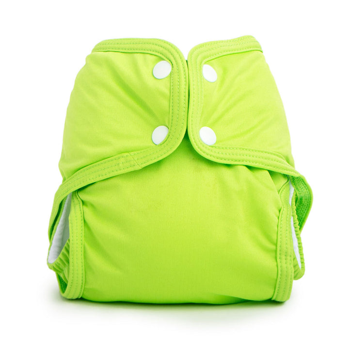 Apple Green -  Reusable Sized Pocket Nappy - No Insert