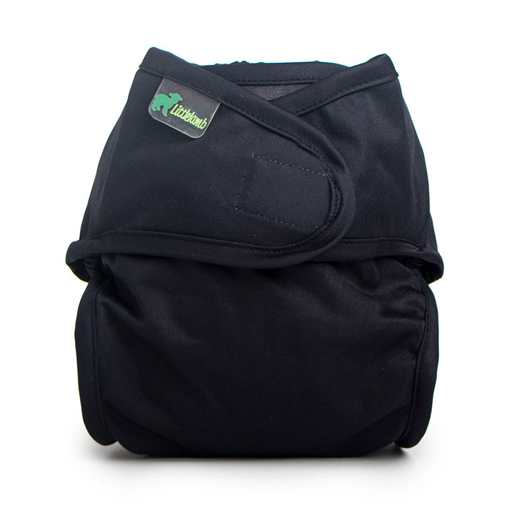 5 Pack Reusable Nappy Wrap - Black