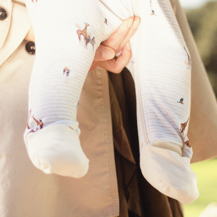 Hey Ewe Babygrow - Designed for Reusable Nappies