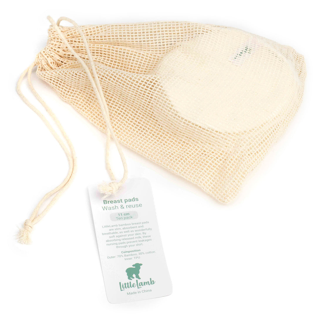 10 Pack Bamboo Reusable Breast Pads