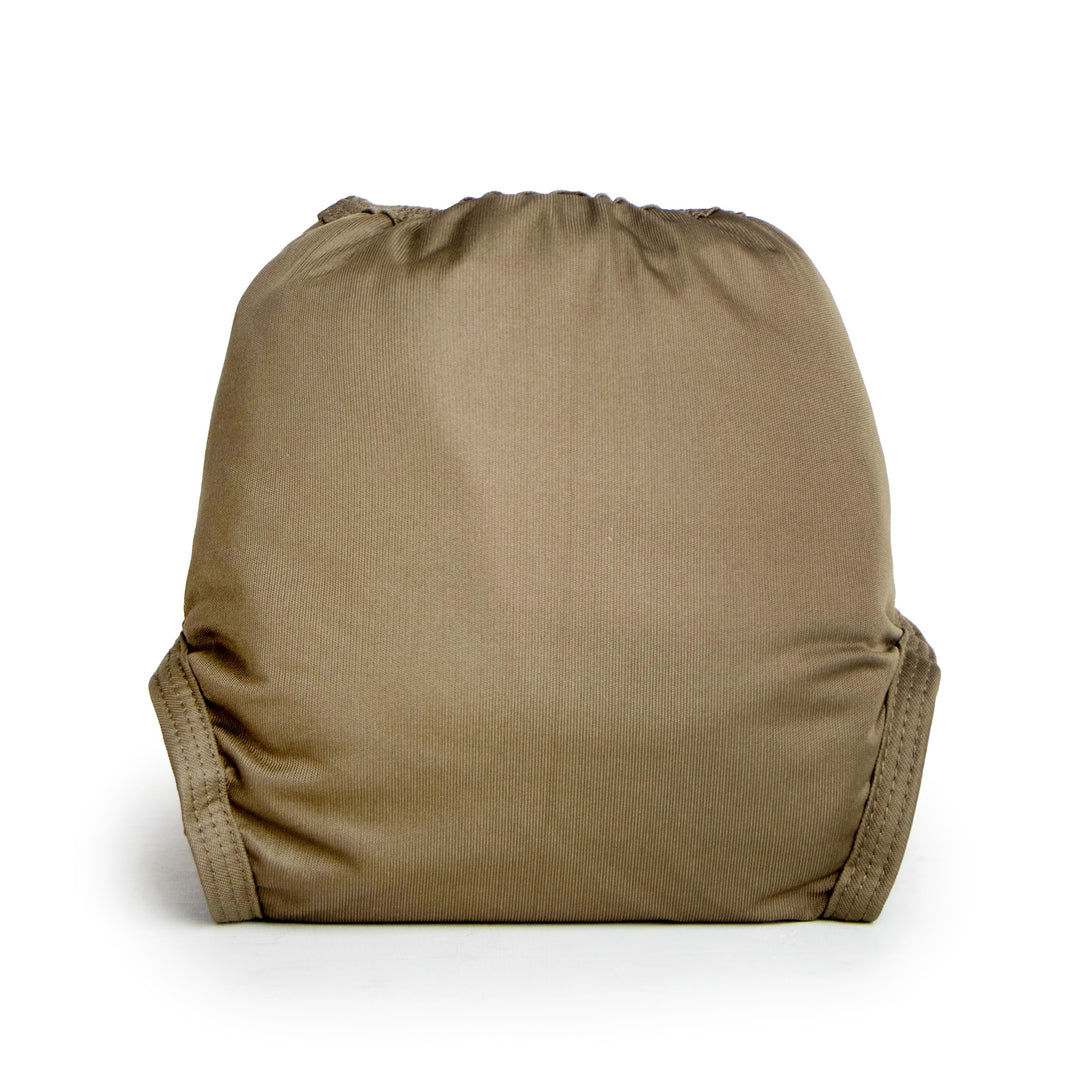 Khaki Reusable Sized Pocket Nappy - No Insert