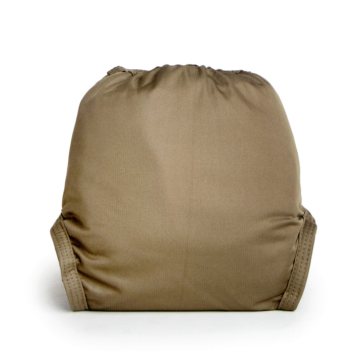 Khaki Reusable Sized Pocket Nappy - No Insert