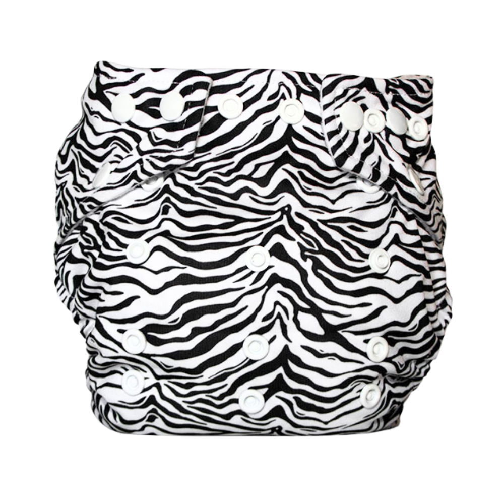 Onesize Pocket Nappy - Total Stripe Out