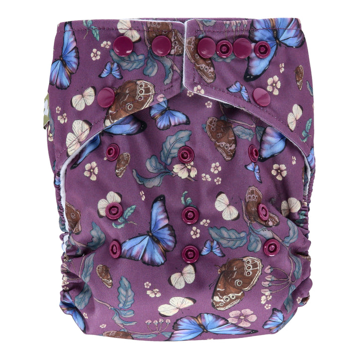 Onesize Reusable Pocket Nappy with butterfly illustrations by LittleLamb#color_butterfly-ballad