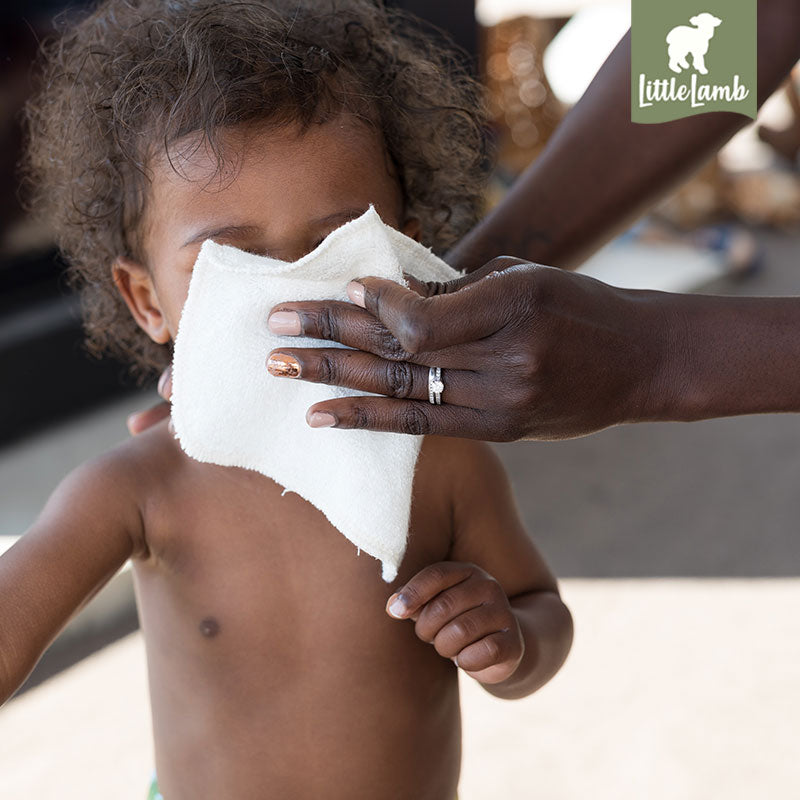 Reusable Washable Wipes in Soft Bamboo