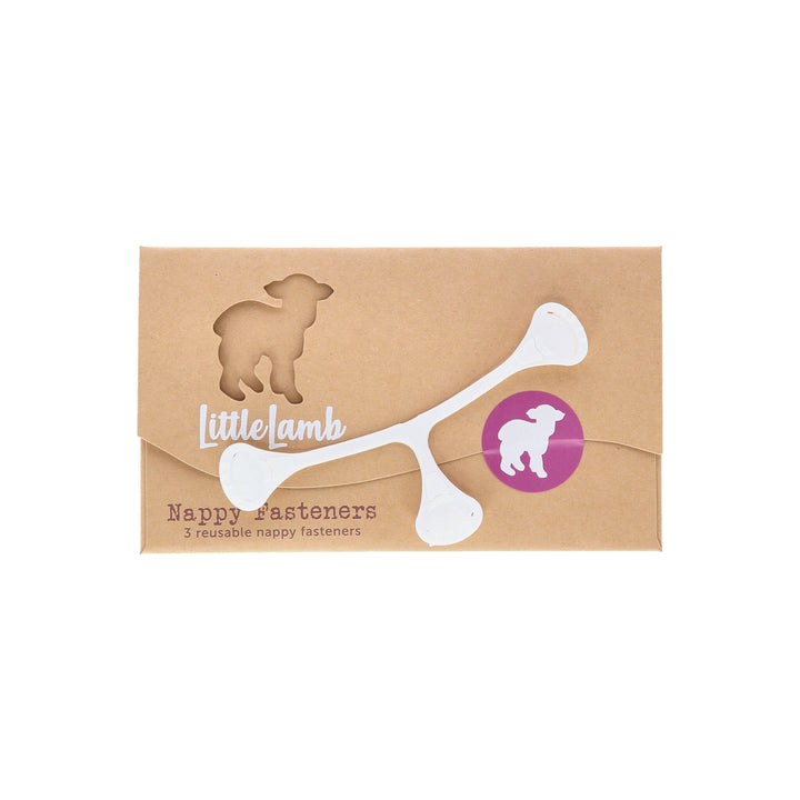 little lamb reusable nappy fastener snappi nappi nippas three pack