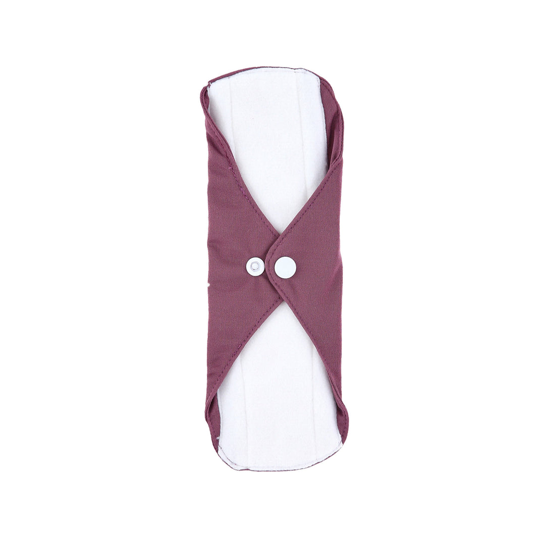 Reusable cloth sanitary pad by LittleLamb#color_aubergine