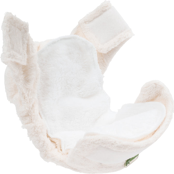 Organic cotton fitted nappy