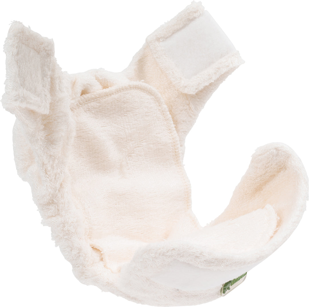 Organic cotton fitted nappy