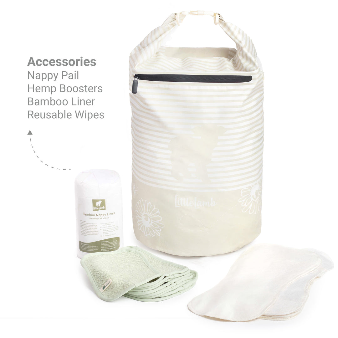 Reusable Onesize Pocket Nappy Kit