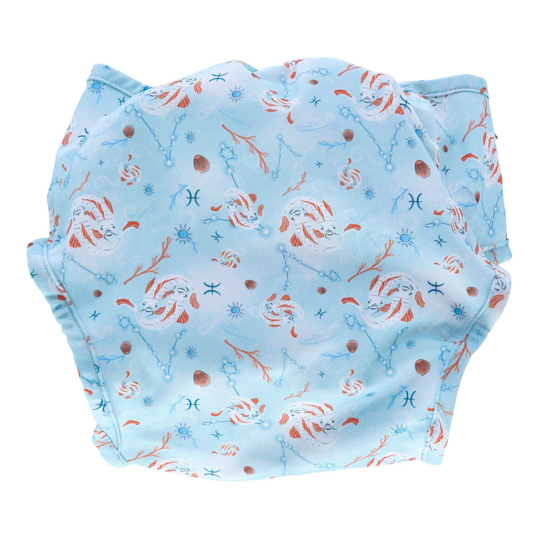 Reusable Nappy Wrap - Pisces