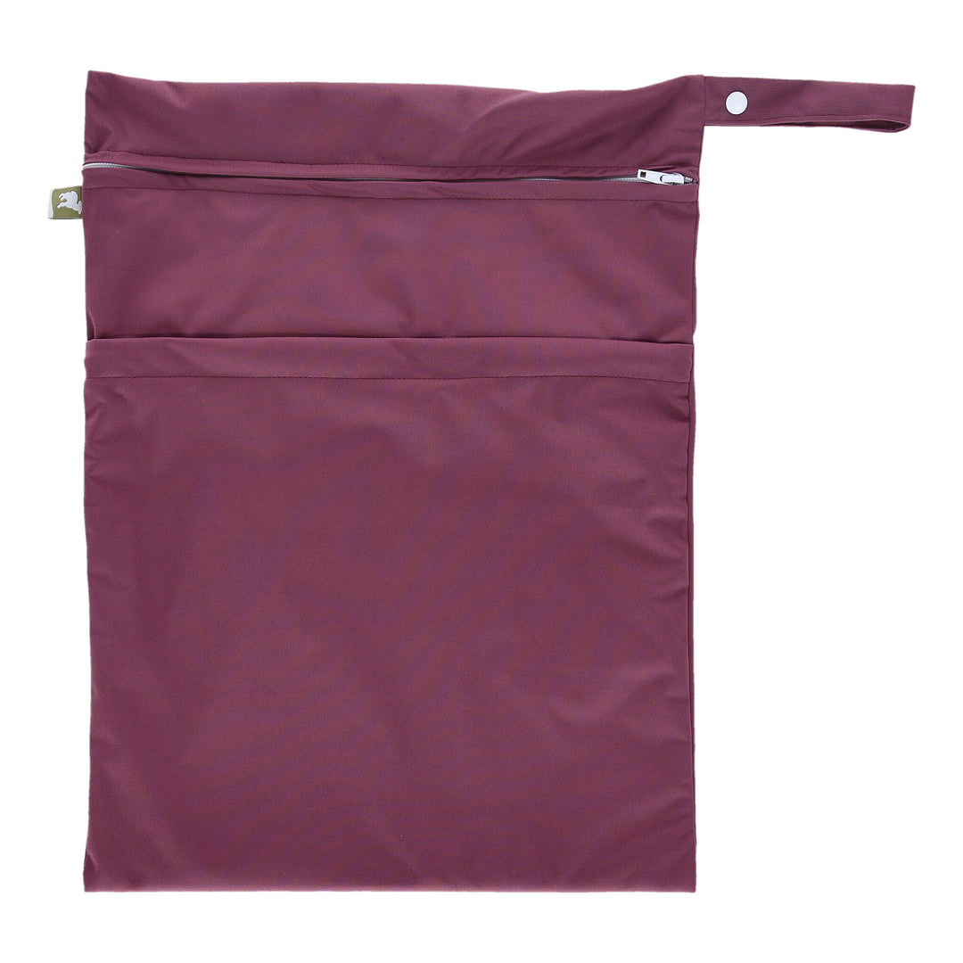 LittleLamb double pocket reusable wet nappy bag
