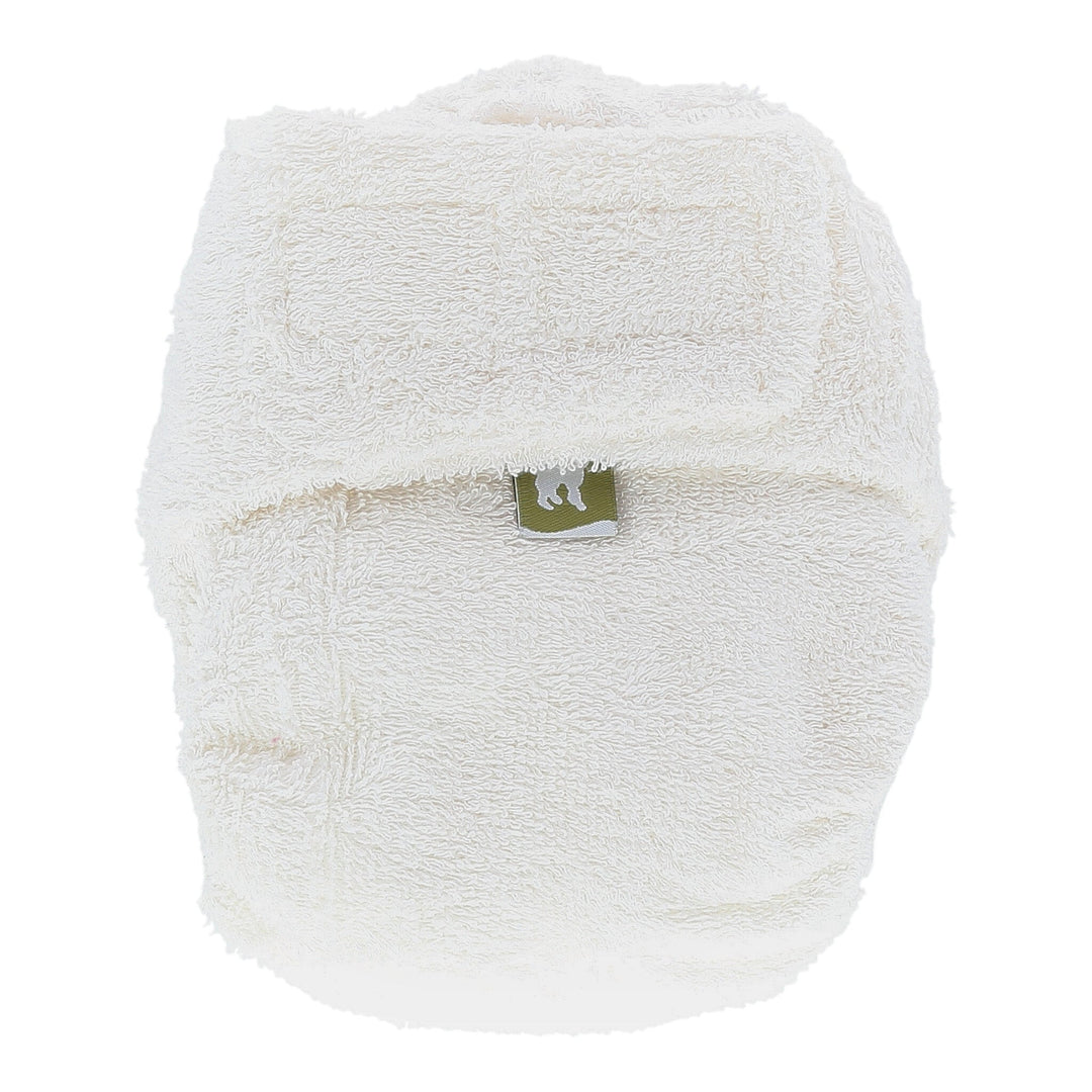 Reusable cloth nappy by Little Lamb - cotton fitted nappy