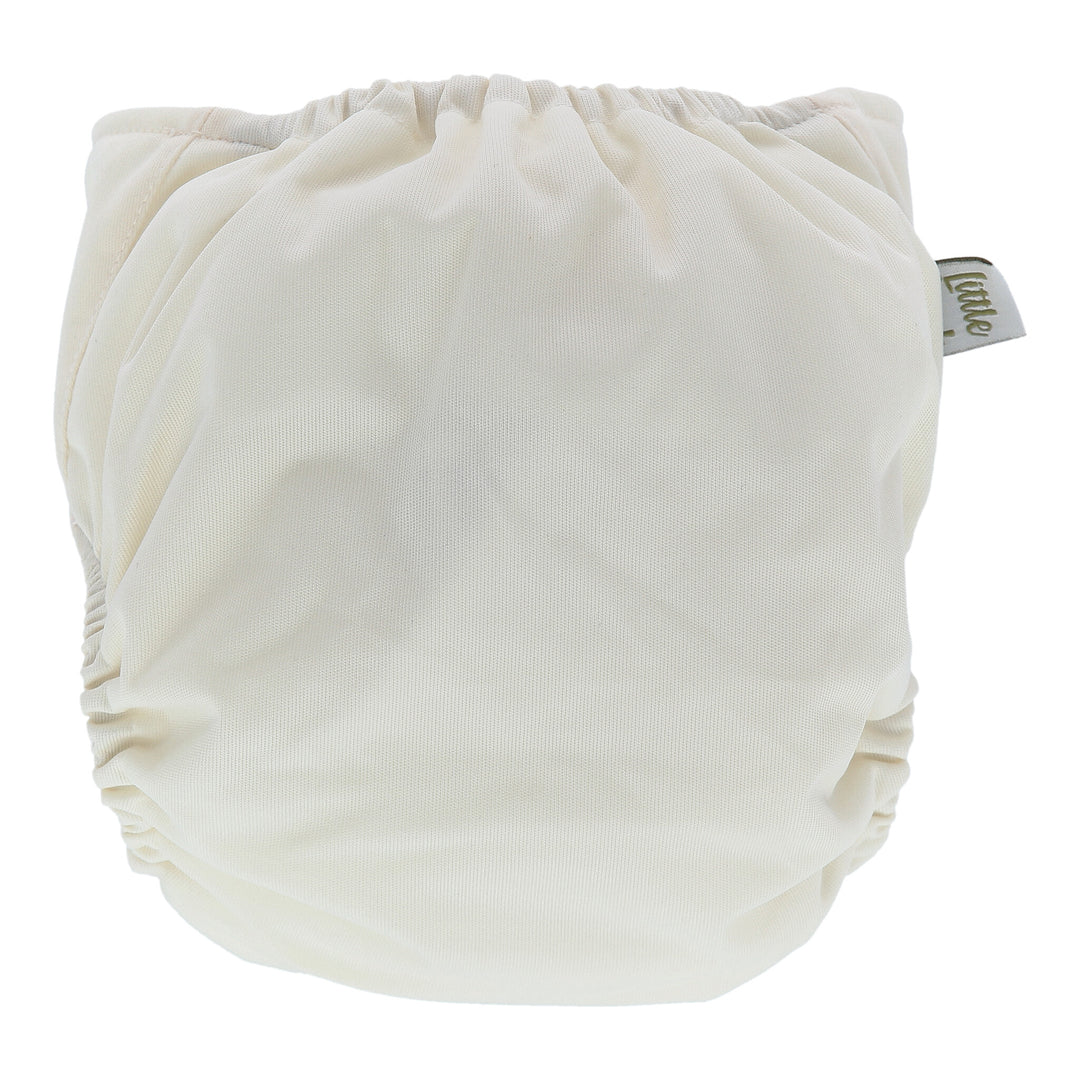 Onesize Reusable Pocket Nappy in cream by LittleLamb#color_cream