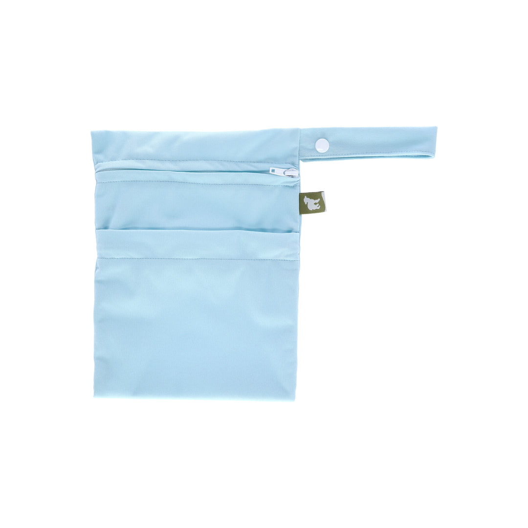 Double pocket reusable wet bag from LittleLamb - small