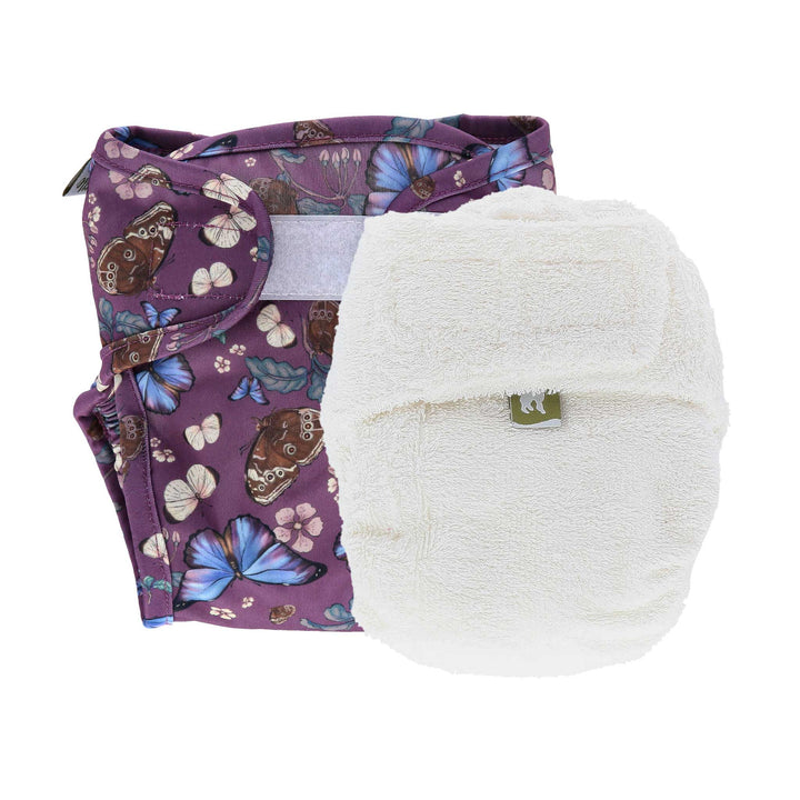 LittleLamb cloth nappy and wrap trial kit product photo - butterflies#color_butterfly-ballad