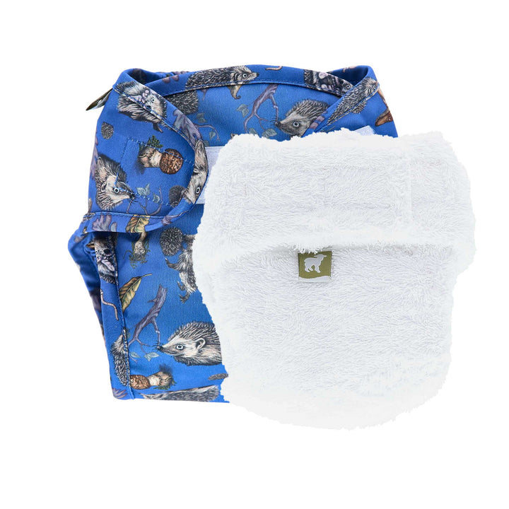 LittleLamb cloth cotton nappy and wrap trial kit#color_truffle-shuffle