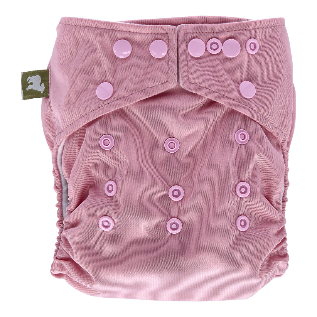 Onesize Reusable Pocket Nappy in Blush by LittleLamb#color_blush