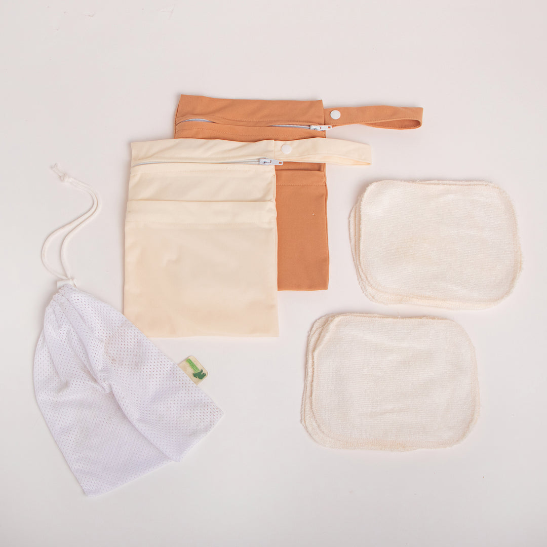 Reusable wipes starter kit