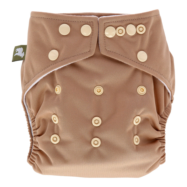 Onesize Reusable Pocket Nappy in Sand by LittleLamb#color_sand