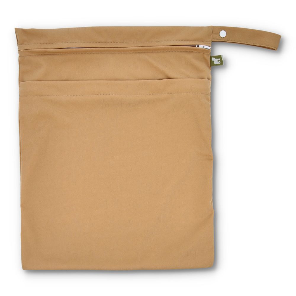 Double Pocket Reusable Wet Nappy Bag - Large
