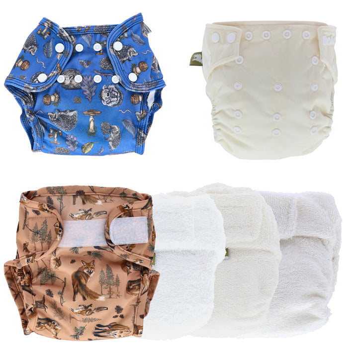 Try Them All Reusable Nappy Kit